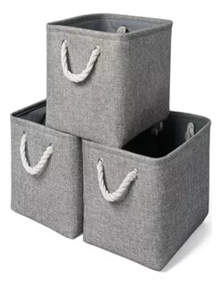 Foto 2 | Set 3 Cajas Organizadoras + Termo Güish Gratis