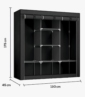 Foto 5 | Closet Xtellar Armable Negro
