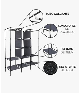 Foto 4 | Closet Xtellar Armable Gris