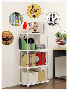 Foto 5 | Organizador Xtellar 4 Repisas Blanco