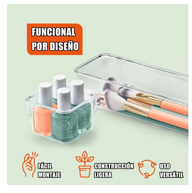 Foto 4 pulgar | Set Xtellar De 25 Organizadores De Cajones Para Maquillaje, Joyas