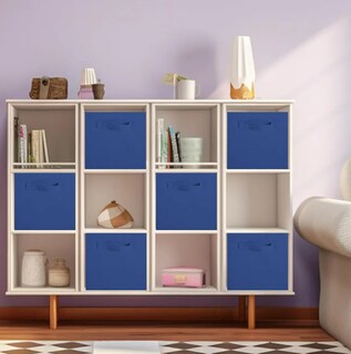 Foto 2 | Cajas Xtellar De Almacenamiento De Organizadora Tela Plegables/3pcs