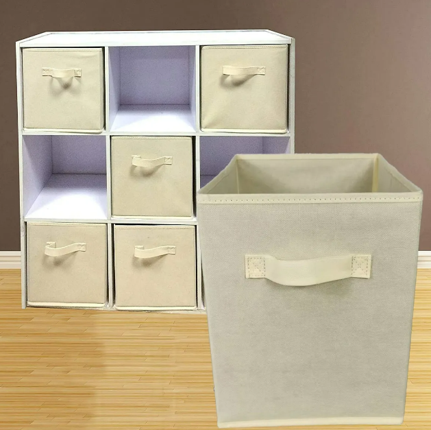 Foto 4 pulgar | Cajas Xtellar De Almacenamiento De Organizadora Tela Plegables/3pcs