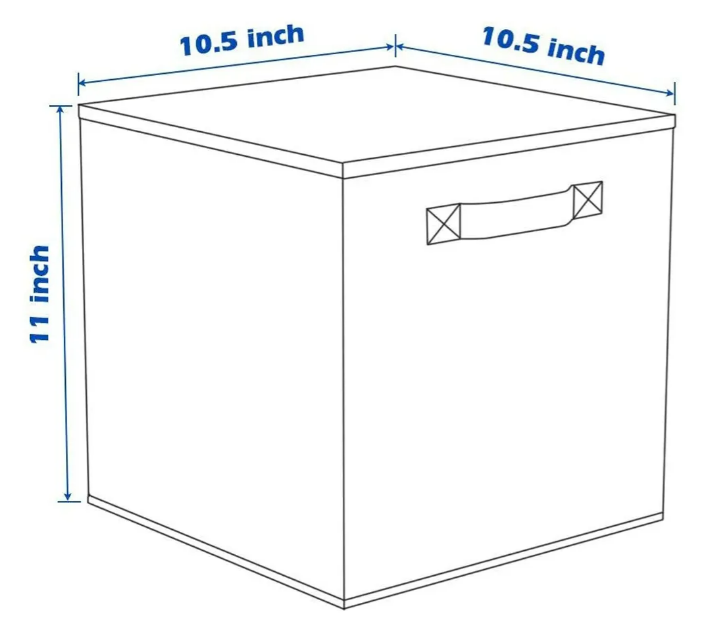 Foto 5 pulgar | Cajas Xtellar De Almacenamiento De Organizadora Tela Plegables/3pcs