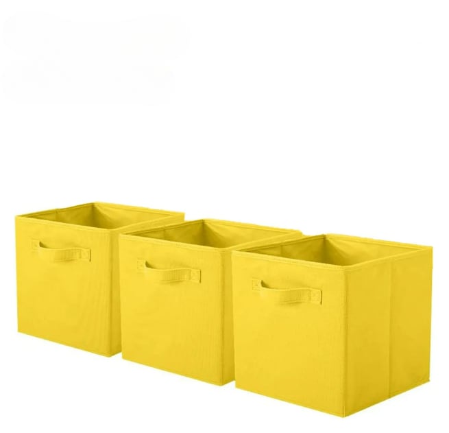 Cajas Xtellar De Almacenamiento De Organizadora Tela Plegables/3pcs $569