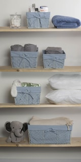 Foto 7 | Cestas De Almacenamiento Dii Farmhouse Chicken Wire Con Forro, Juego De 5 - Venta Internacional.