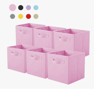 Foto 1 | Cajas De Almacenamiento De Organizadora Tela Plegables/6pcs