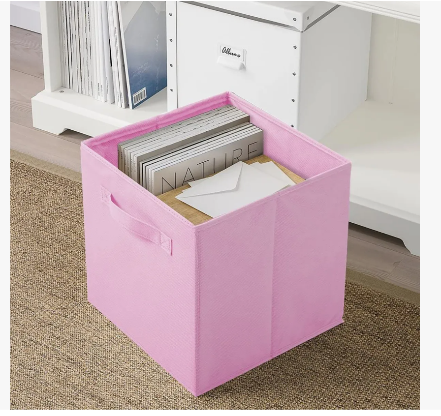 Foto 3 | Cajas De Almacenamiento De Organizadora Tela Plegables/6pcs