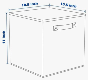 Foto 5 | Cajas De Almacenamiento De Organizadora Tela Plegables/6pcs