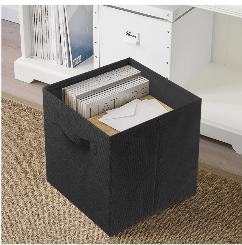 Foto 2 | Cajas De Almacenamiento De Organizadora Tela Plegables/6pcs