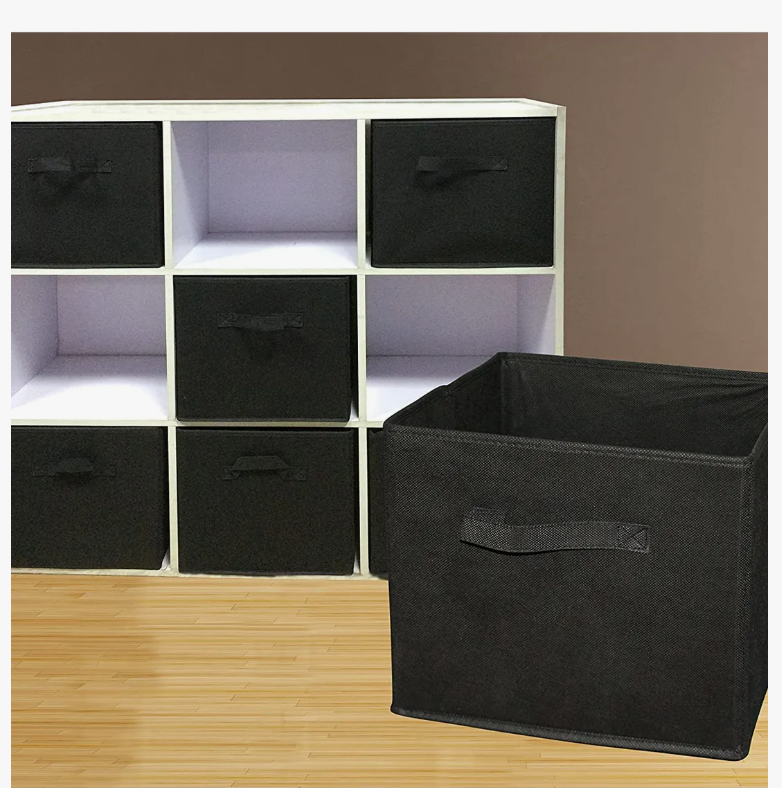 Foto 3 | Cajas De Almacenamiento De Organizadora Tela Plegables/6pcs