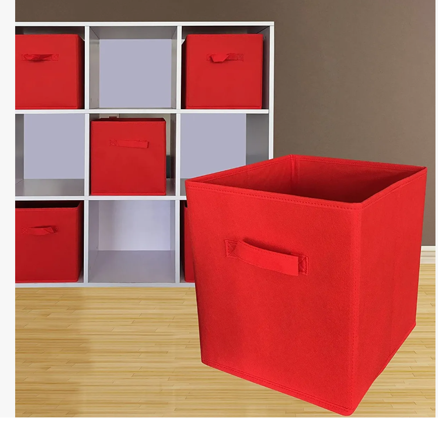 Foto 3 | Cajas De Almacenamiento De Organizadora Tela Plegables/6pcs