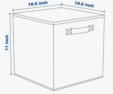 Foto 5 | Caja de Almacenamiento Tucson de Tela Rosa 3 Piezas