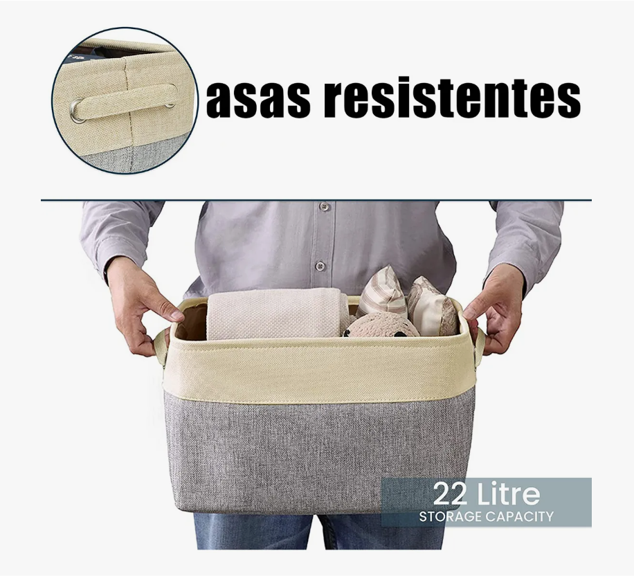 Foto 4 pulgar | 3 Cajas De Almacenamiento Plegables Grandes