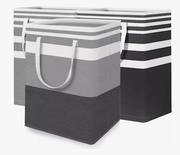 Foto 1 | Cesto para Ropa 3 Piezas 75 l