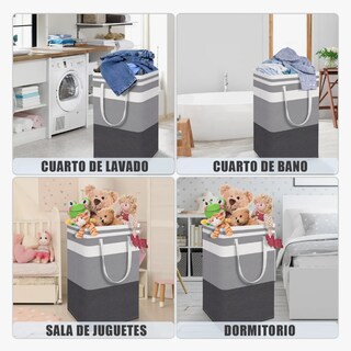 Foto 2 | Cesto para Ropa 3 Piezas 75 l