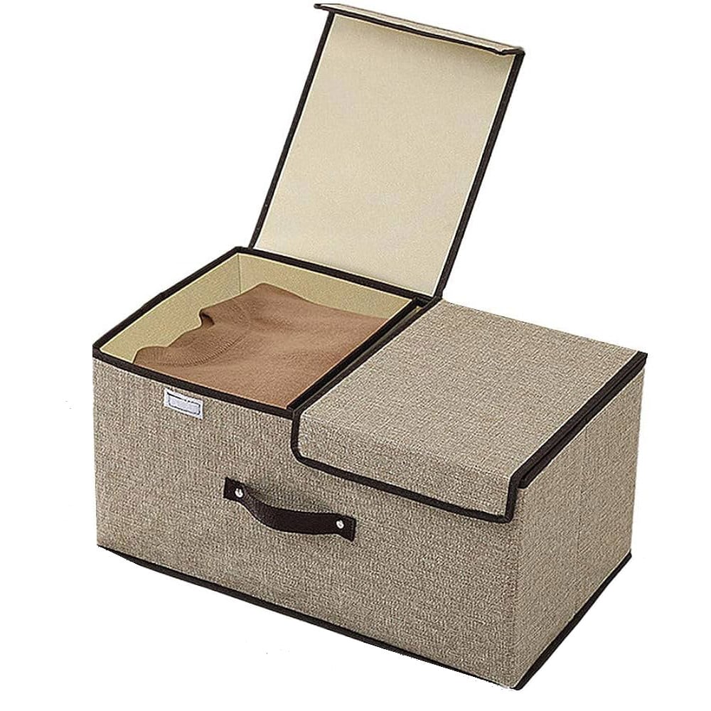 Caja Organizadora De Tela Con Division Closet Aleissi 701325 Beige $408