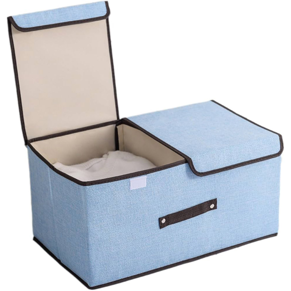 Foto 1 | Caja Organizadora De Tela Con Division Closet Aleissi 701327  Azul
