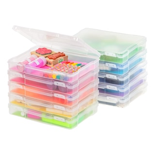 Foto 1 | Caja De Almacenamiento De Fotos Iris Usa Keeper 5 X 7, Paquete De 10, Transparente - Venta Internacional.