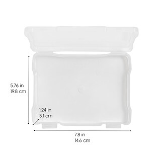 Foto 2 | Caja De Almacenamiento De Fotos Iris Usa Keeper 5 X 7, Paquete De 10, Transparente - Venta Internacional.
