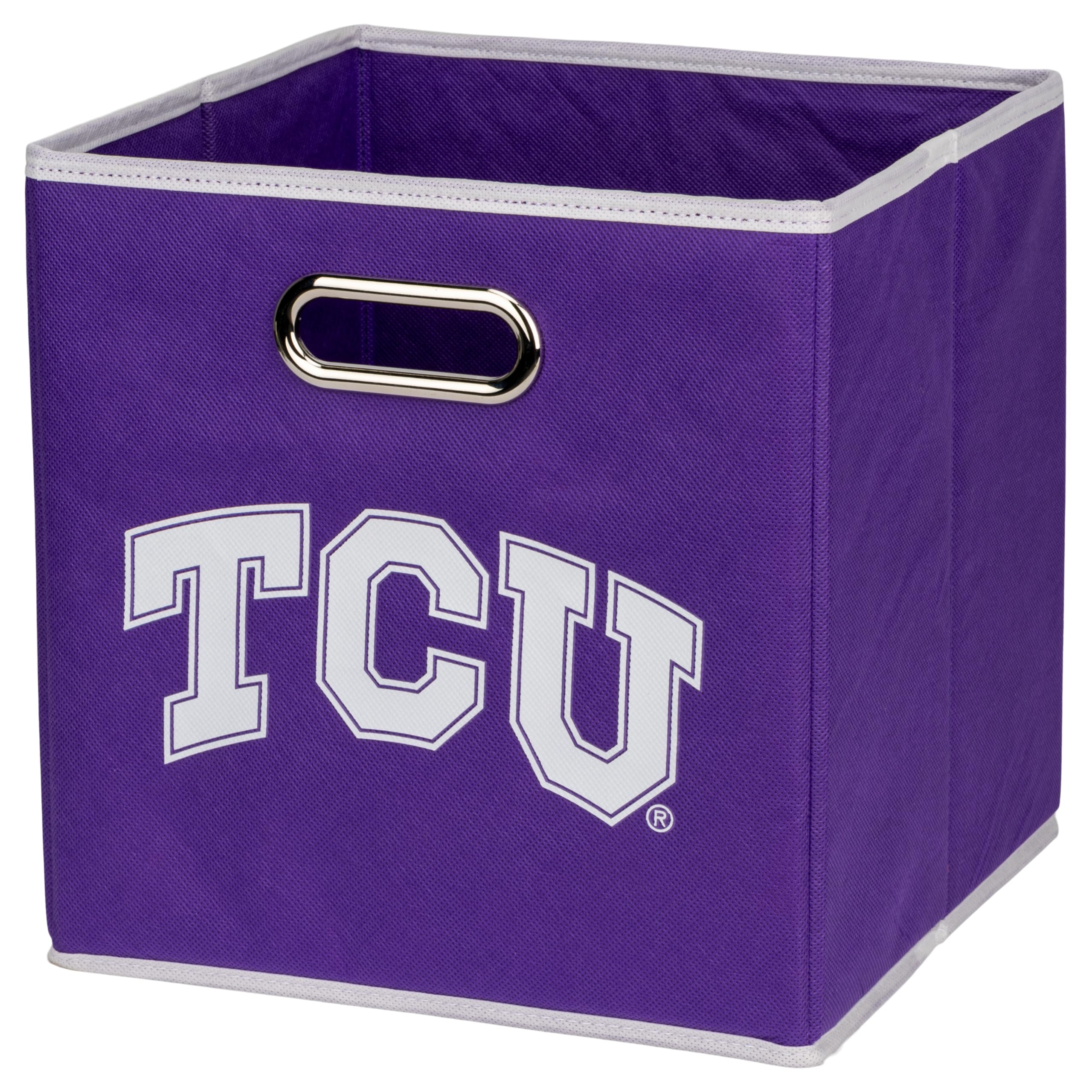 Foto 2 pulgar | Cubo De Almacenamiento Franklin Sports Ncaa Tcu Horned-frogs - Venta Internacional.