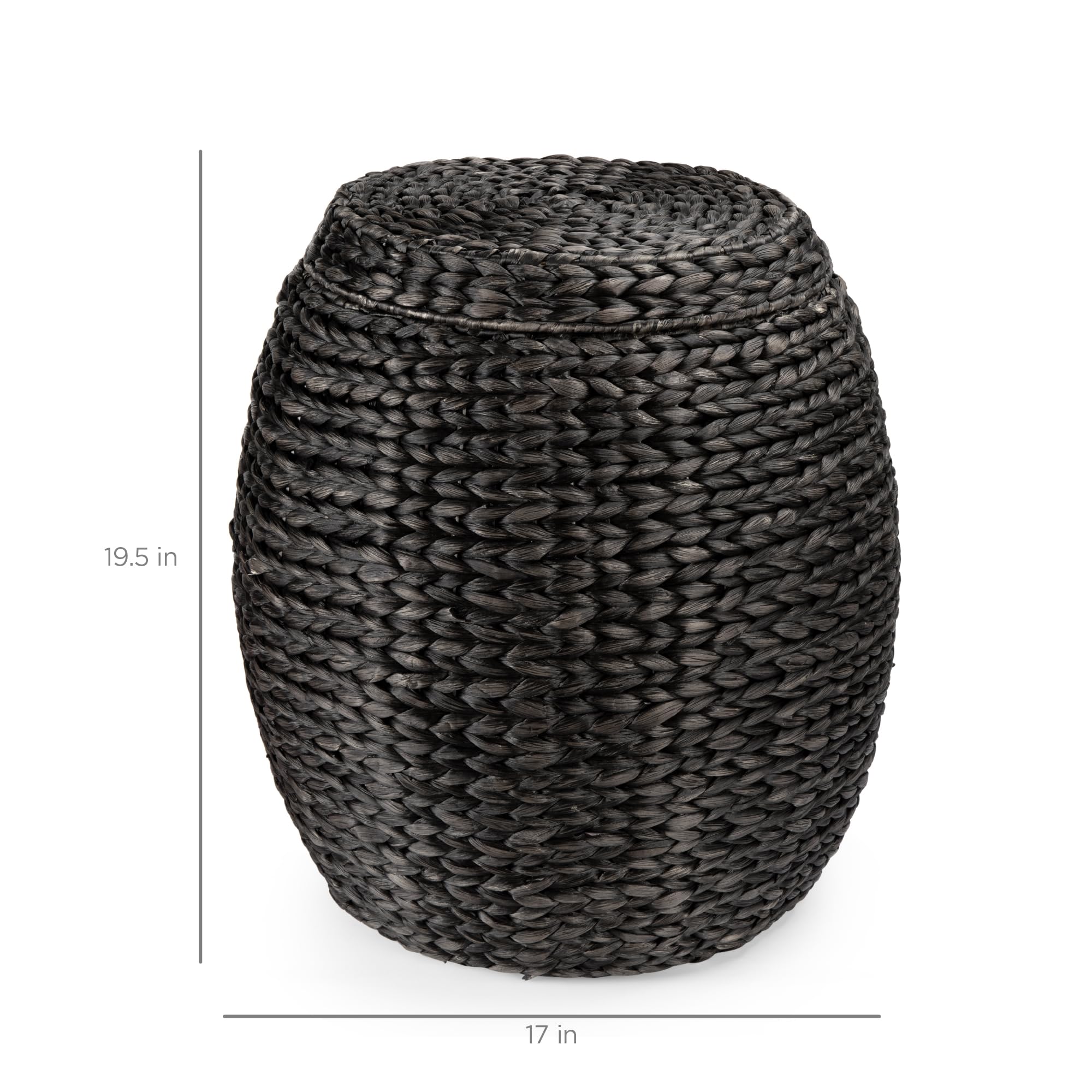 Foto 8 pulgar | Cesta De Almacenamiento Best Choice Products Vintage Jacinth Black - Venta Internacional.