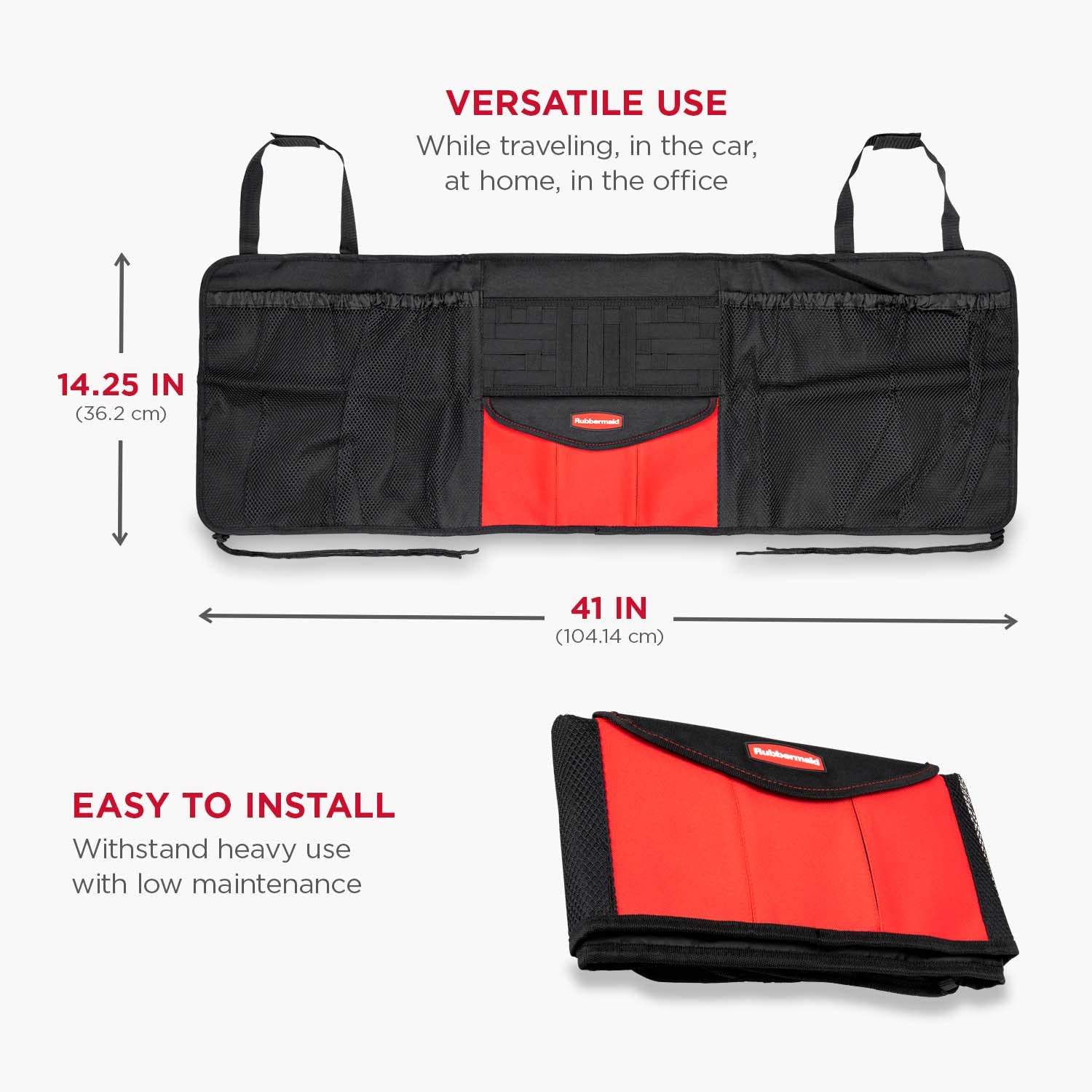 Foto 4 pulgar | Organizador Colgante Rubbermaid Automotive Para Asiento Trasero O Maletero - Venta Internacional.