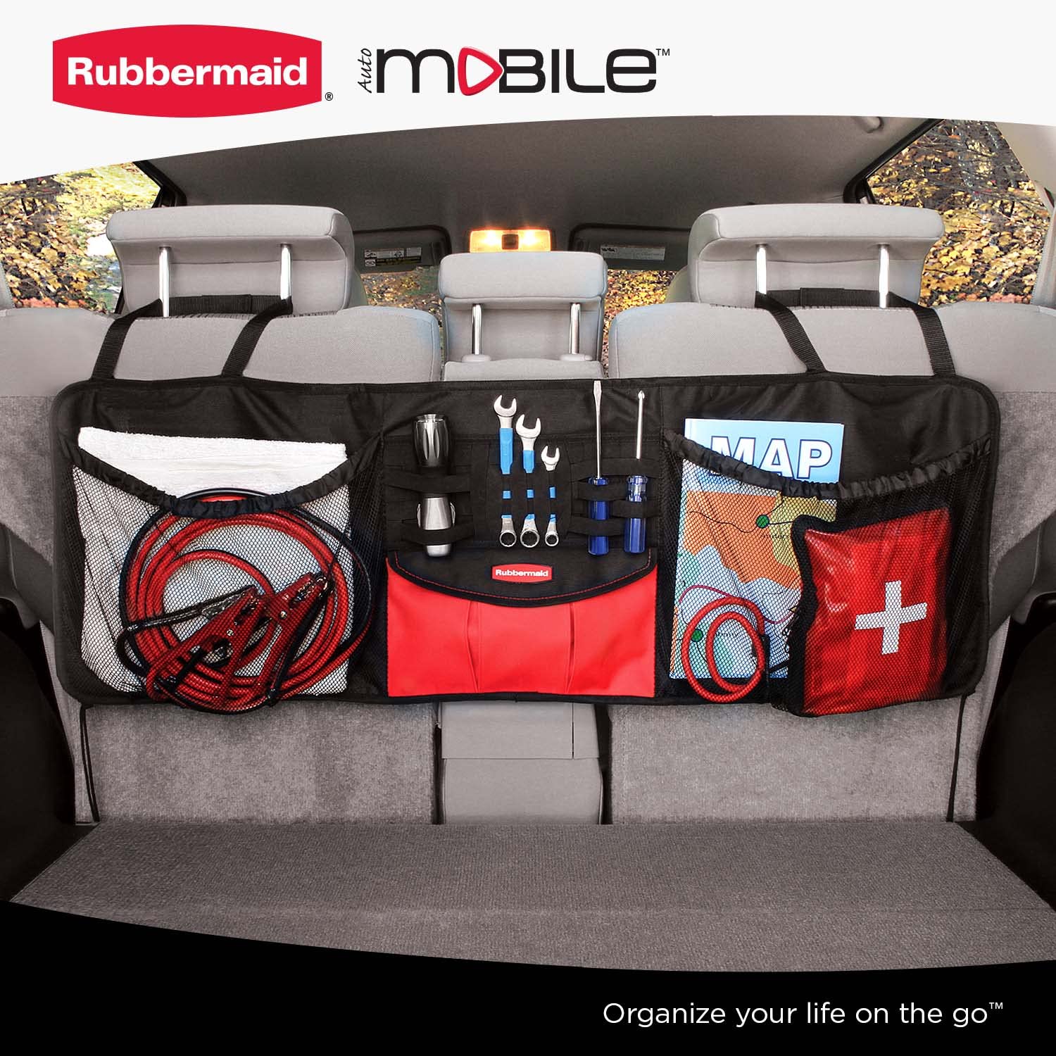 Foto 6 pulgar | Organizador Colgante Rubbermaid Automotive Para Asiento Trasero O Maletero - Venta Internacional.