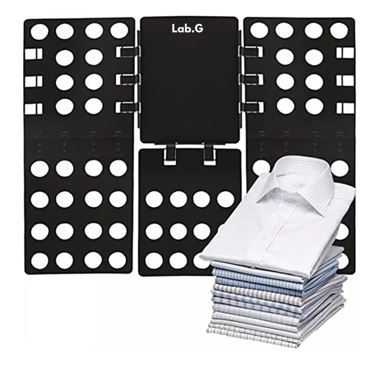 Foto 2 | Doblador De Playeras Ropa Camisas Lab.g Negro