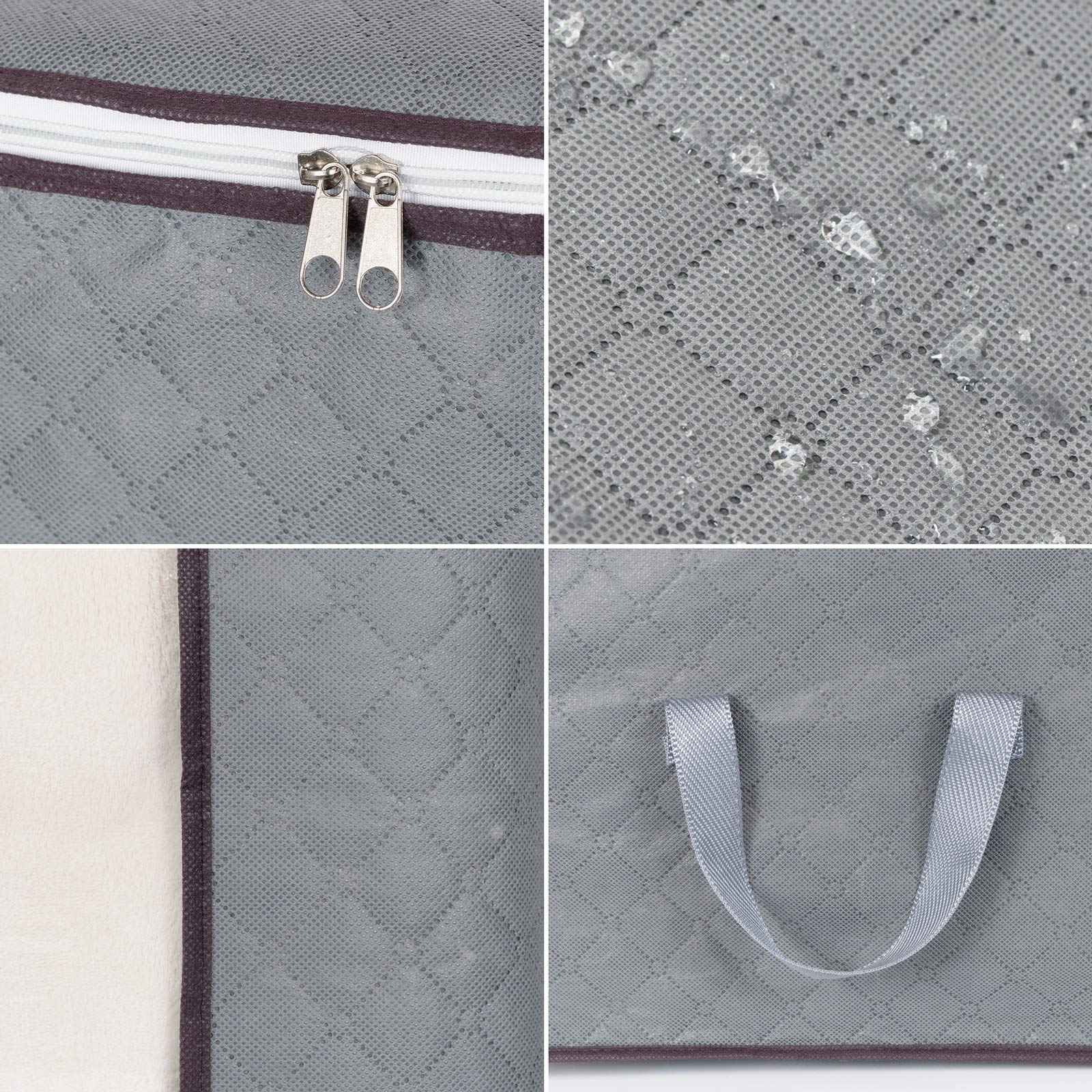 Foto 4 pulgar | Cajas Organizadoras Gris 3 Piezas-Venta Internacional