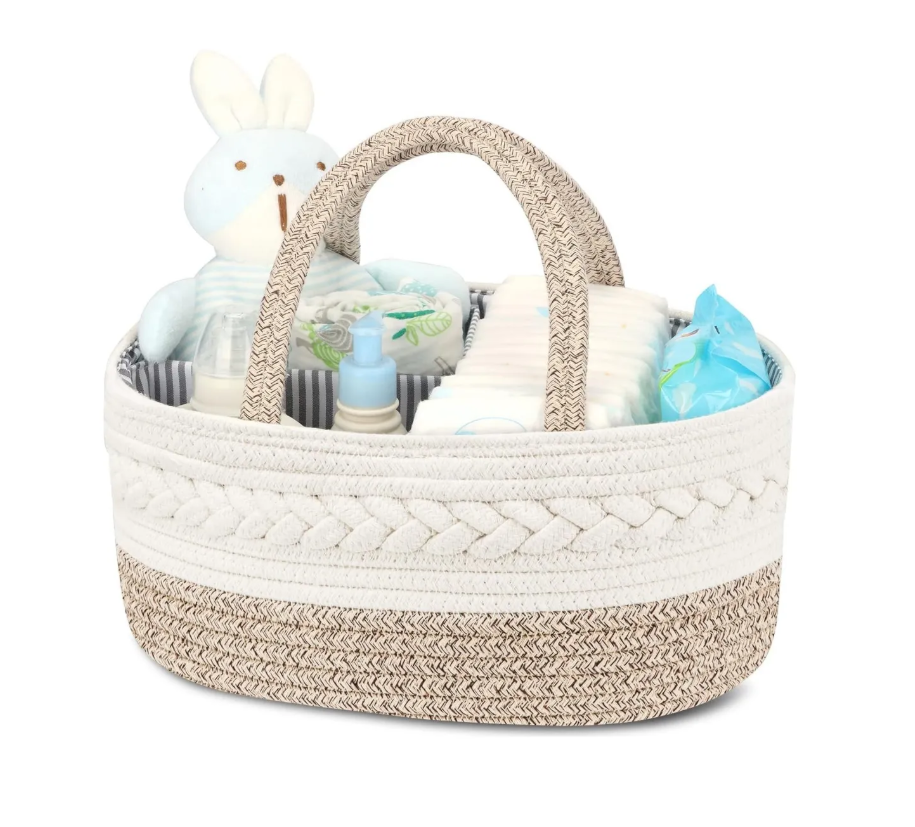 Foto 2 pulgar | Baby Diaper Caddy Organizer Para Niña Boy Cotton