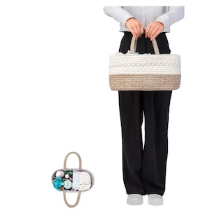 Foto 5 | Baby Diaper Caddy Organizer Para Niña Boy Cotton