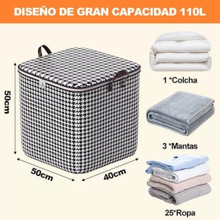 Foto 3 | Canasta de Almacenamiento 3 Unidades