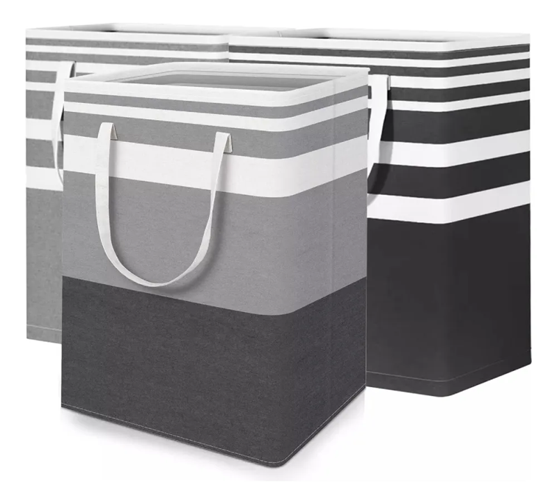 Cestos Plegables Tucson para Ropa 75 L 3 Piezas