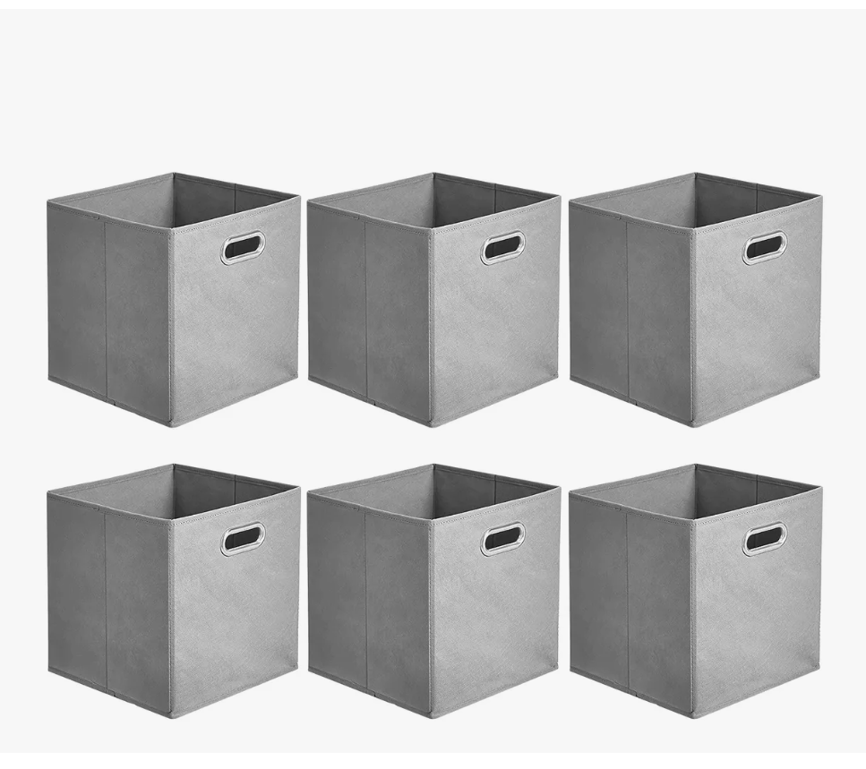 Foto 1 | Cajas de Almacenamiento de Tela 6 Piezas