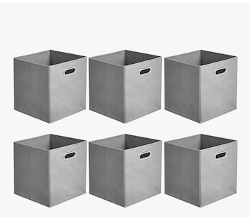 Foto 1 | Cajas de Almacenamiento de Tela 6 Piezas