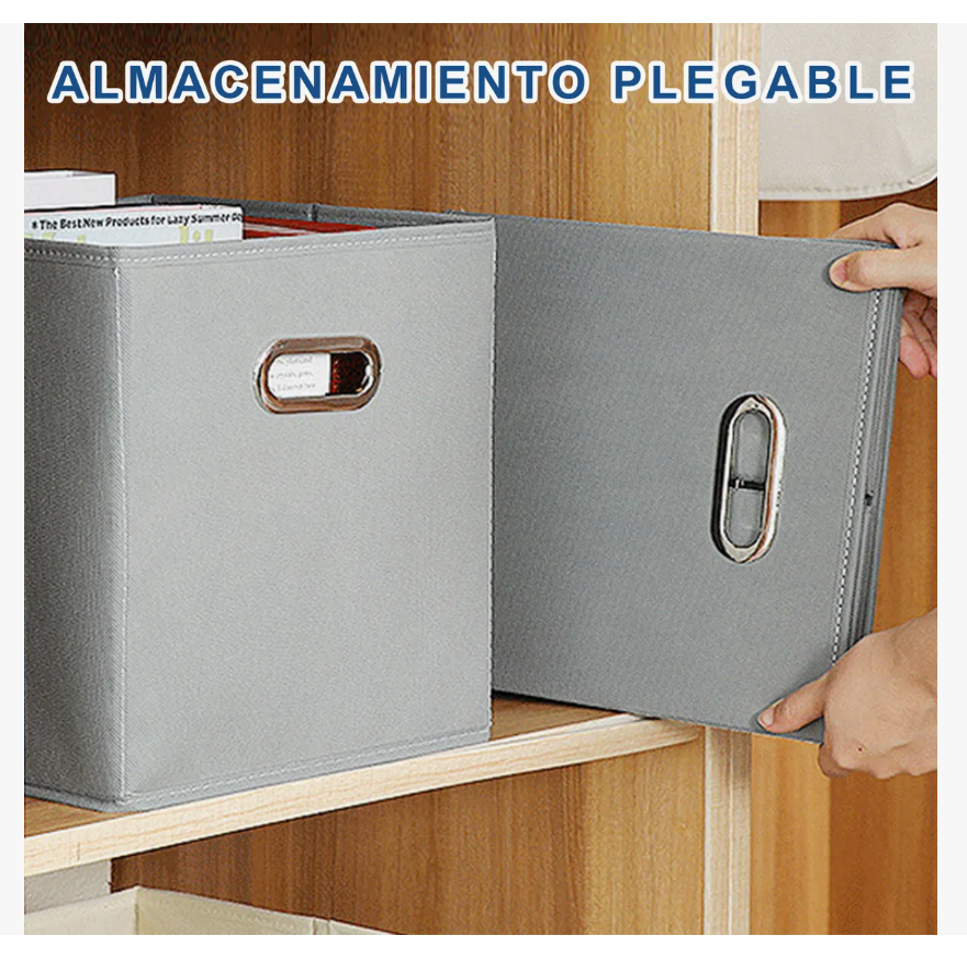 Foto 5 pulgar | Cajas de Almacenamiento de Tela 6 Piezas
