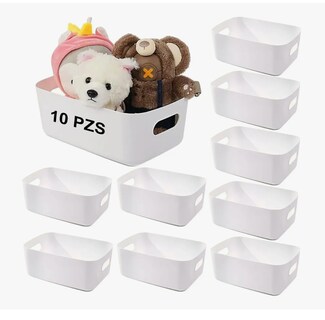 Foto 1 | Caja Organizador Cesto Xtellar Almacenamiento Multiusos 10 piezas