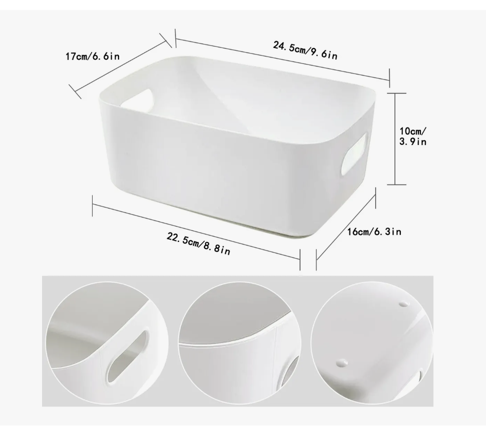Foto 3 pulgar | Caja Organizador Cesto Xtellar Almacenamiento Multiusos 10 piezas