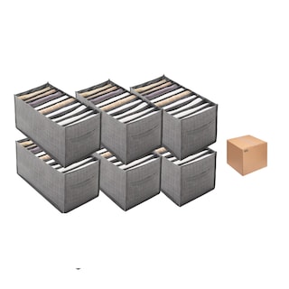 Foto 1 | 6 Piezas Organizador De Clóset Plegable Eo Safe Imports Esi-20494 Gris