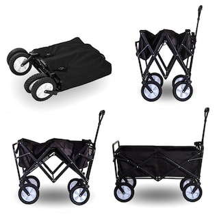 Foto 3 | Carrito Vagón Plegable Multifuncional Para Jardín Camping