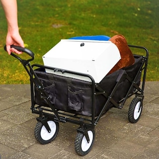 Foto 4 | Carrito Vagón Plegable Multifuncional Para Jardín Camping