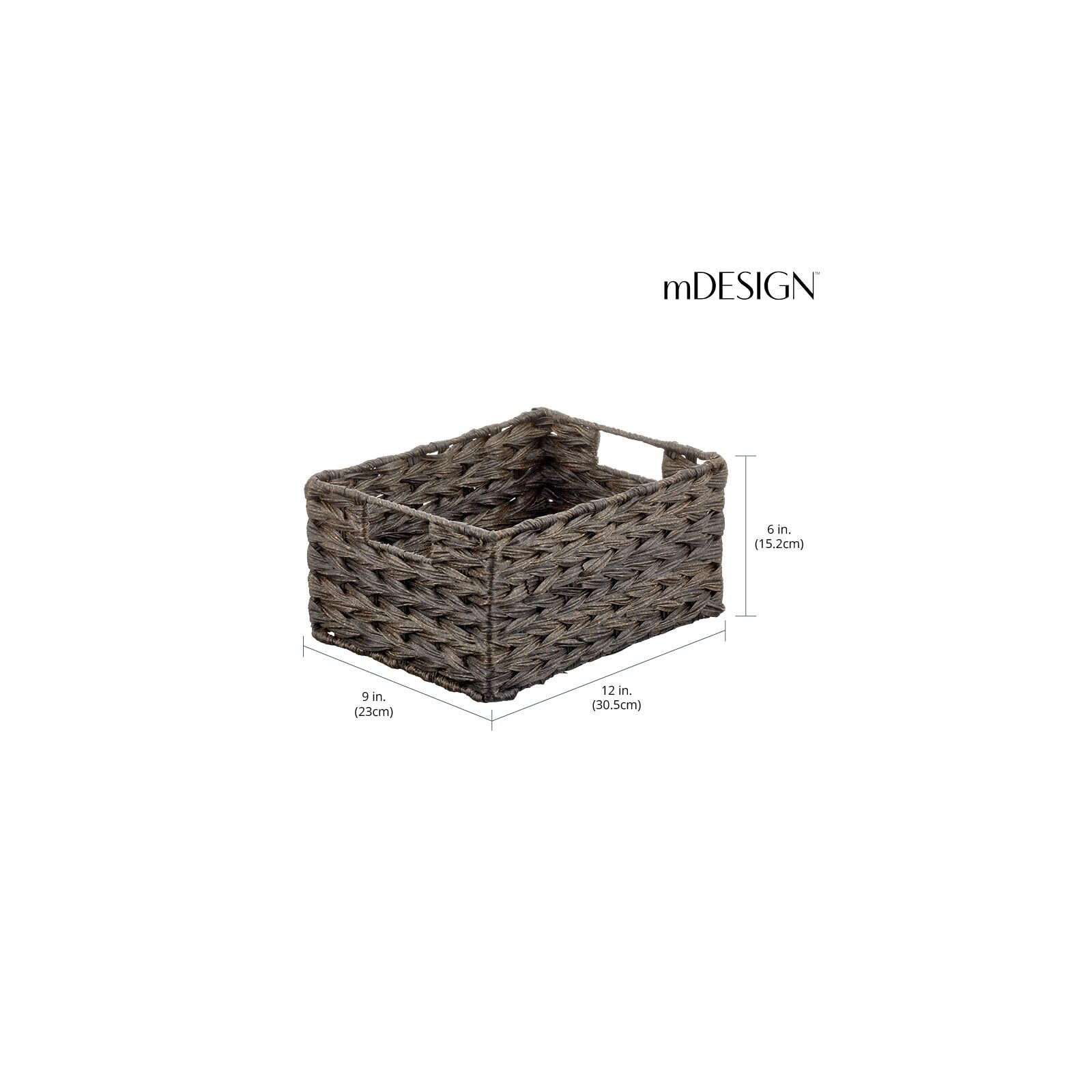 Foto 4 | Cesta Organizadora De Almacenamiento  Diseño Mdesign  Tejida  Cocina De Granja - Venta Internacional.