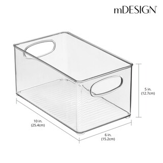 Foto 3 | Organizador De Armario Mdesign Ligne Collection Paquete De 4 Transparente - Venta Internacional.