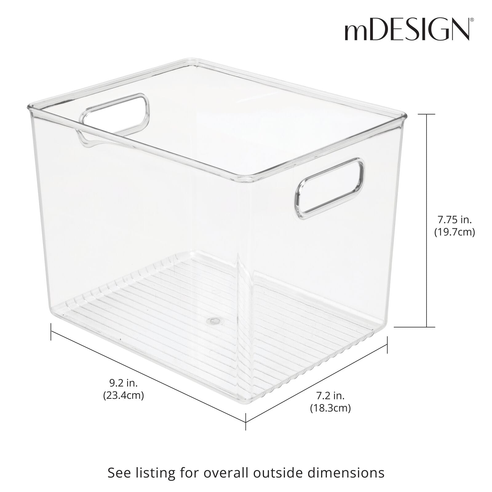 Foto 4 pulgar | Papelera Organizadora Para Armario  Colección Mdesign Ligne  Paquete De 4 - Venta Internacional.