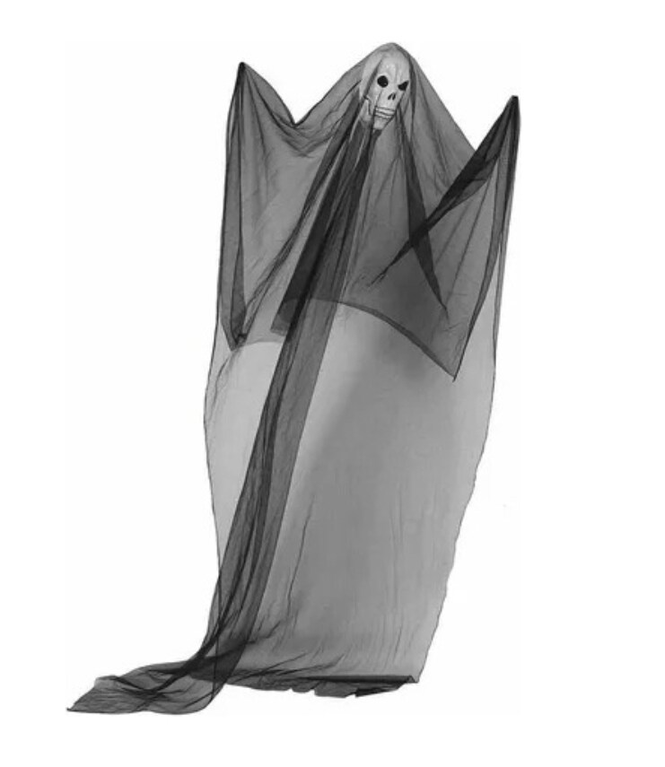 Decoración de Halloween Funbu Fantasma Colgante Cortina $550