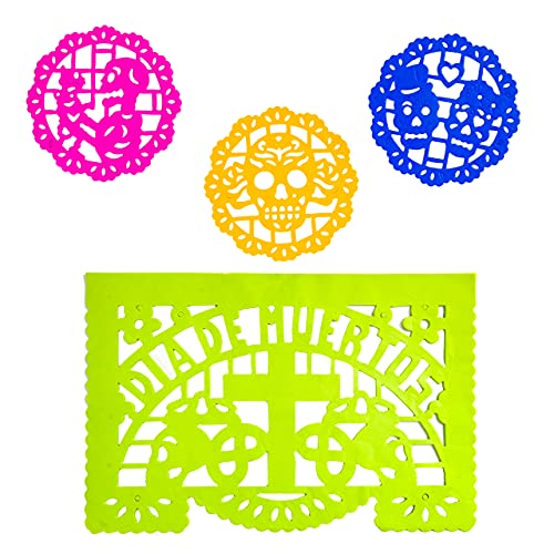 Foto 5 pulgar | Venta Internacional- Papel Picado Super Value Depot Multicolor 40 Piezas