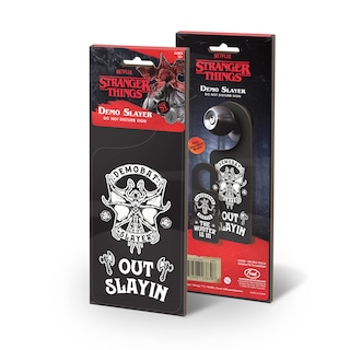 Foto 3 | Cartel de No Molestar Genuine Fred Stranger Things Demogorgon - Venta Internacional