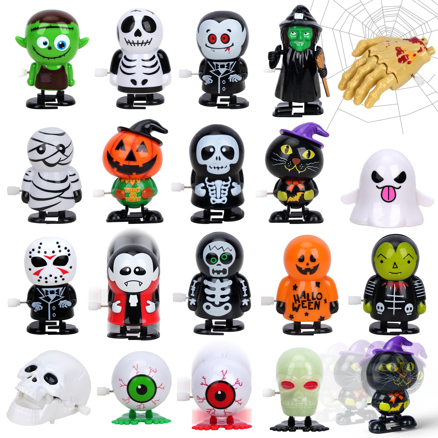 Toy Life Halloween De Wind Up Toys, 19 Unidades, Para Fiestas Infantiles - Venta Internacional. $743