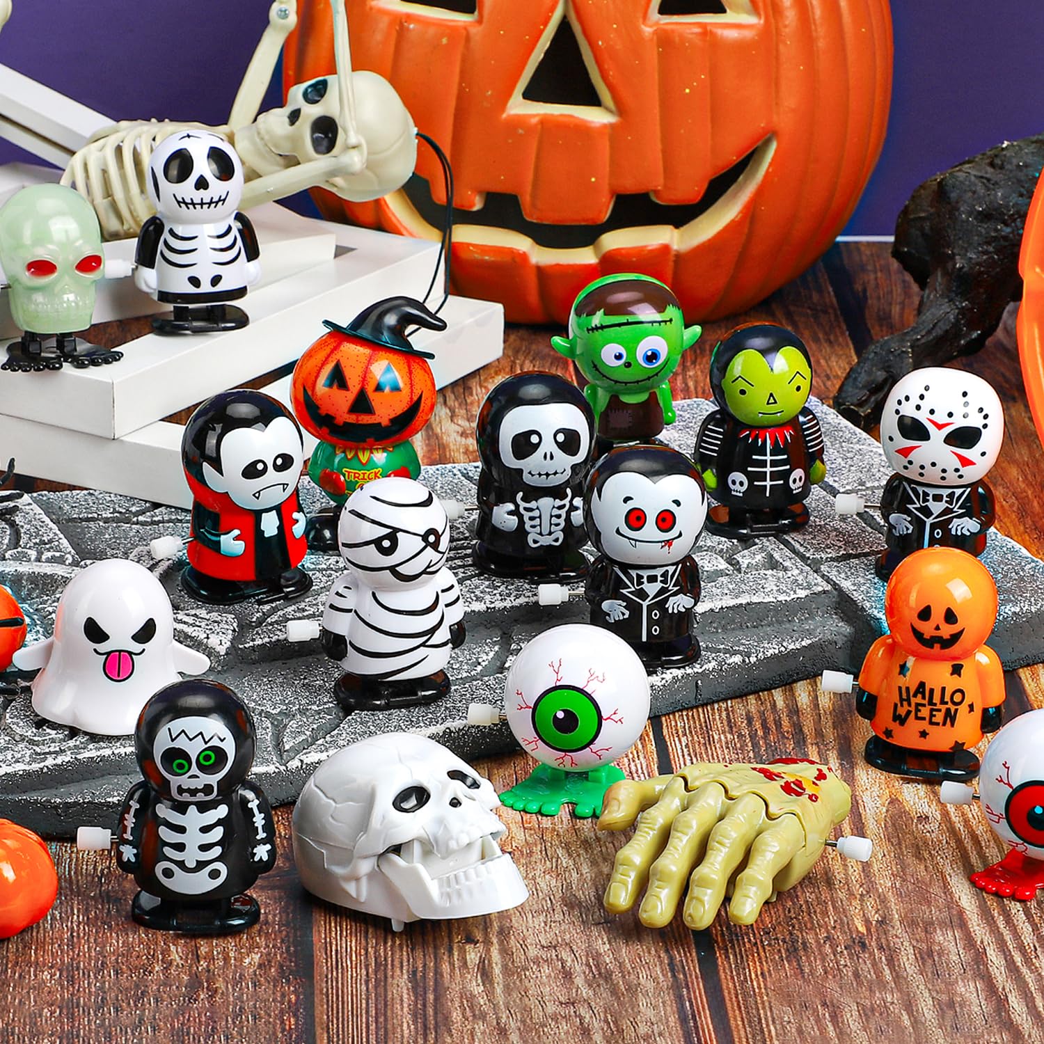 Foto 3 pulgar | Toy Life Halloween De Wind Up Toys, 19 Unidades, Para Fiestas Infantiles - Venta Internacional.